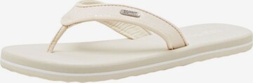 ESPRIT T-Bar Sandals in Beige: front