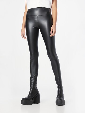 AllSaints Skinny Leggingsit 'CORA' värissä musta: etupuoli