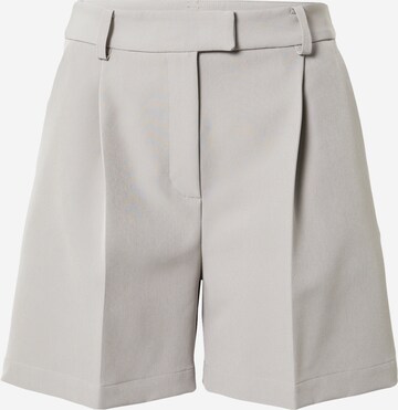 LENI KLUM x ABOUT YOU - regular Pantalón plisado 'Elisa' en gris: frente
