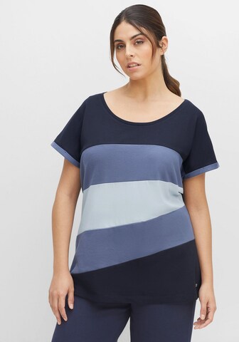 SHEEGO Shirt in Blauw: voorkant