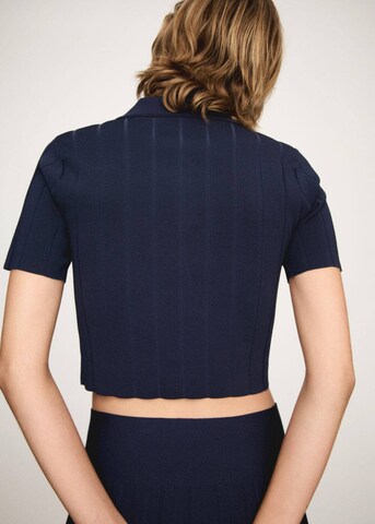 MANGO Pullover 'Tablao' in Blau