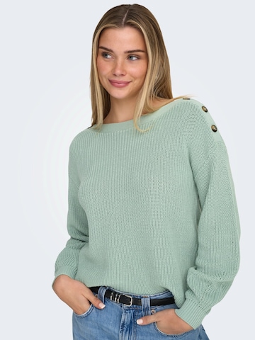 ONLY Sweater 'ONLHilde' in Green