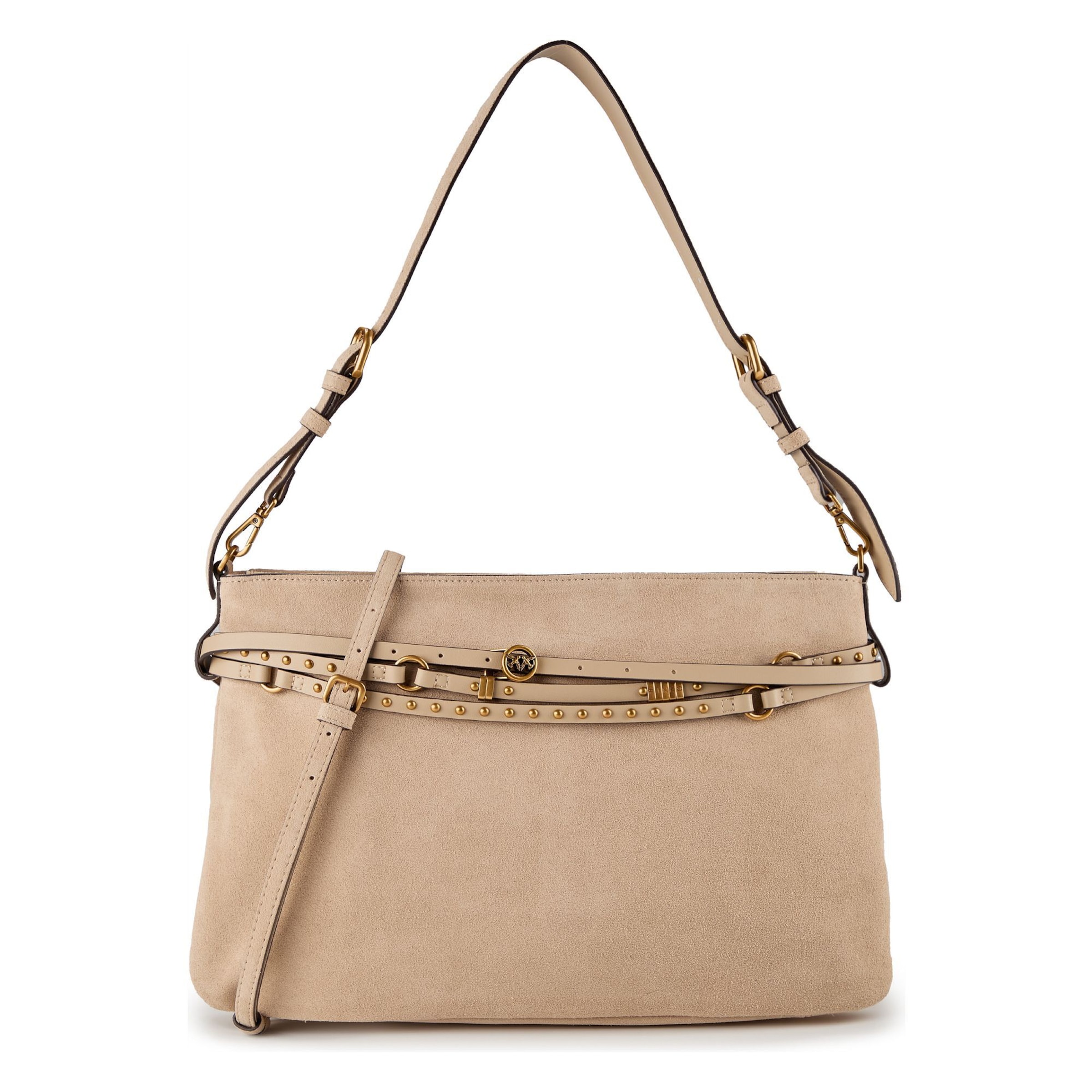 PINKO Shoulder bag in Beige: front