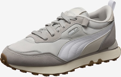 PUMA Baskets basses 'Rider' en gris / gris clair / blanc, Vue avec produit