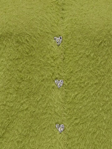 ONLY Knit cardigan 'KERRY' in Green