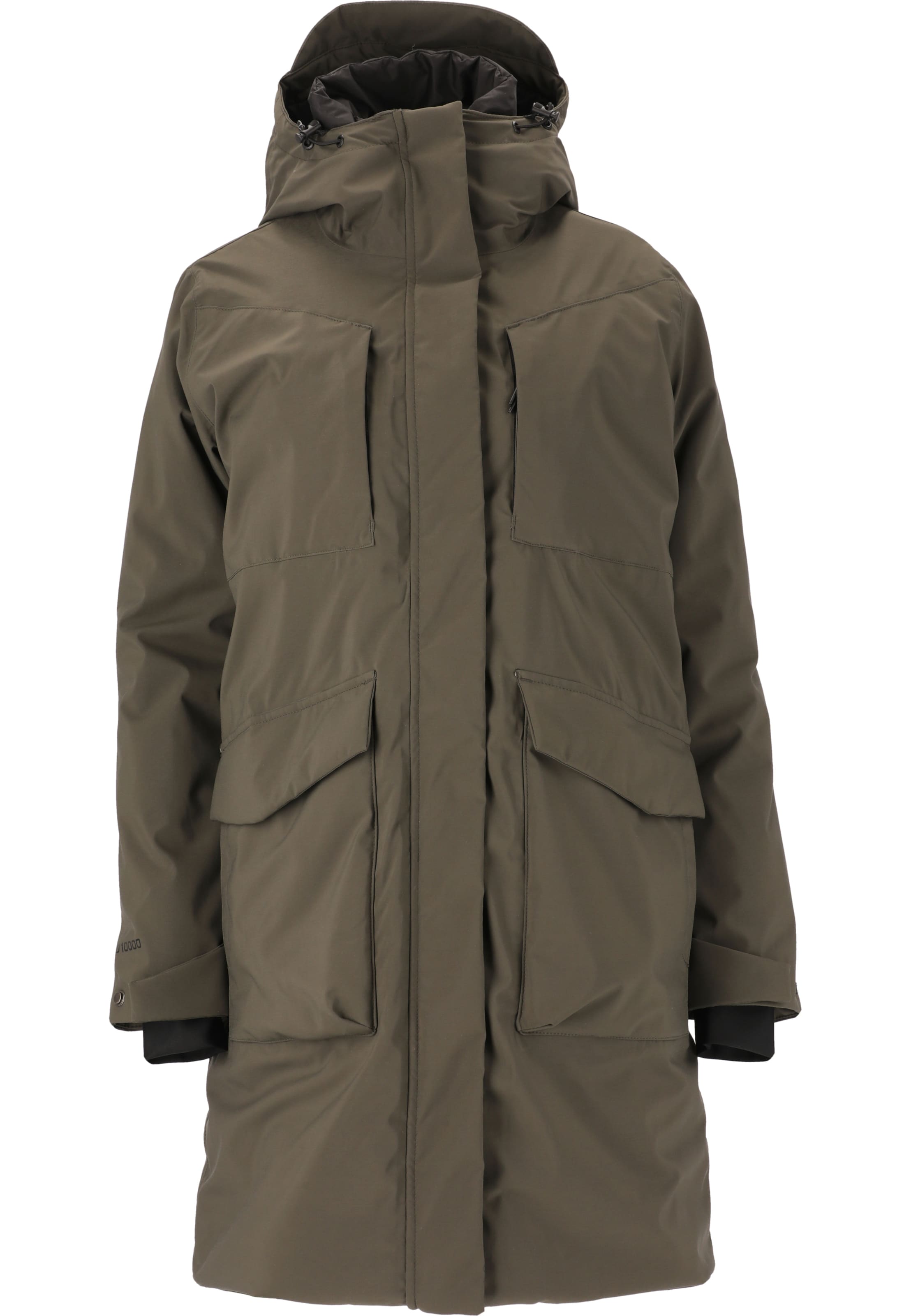 Whistler Winter parka 'Graysville' in Green: front