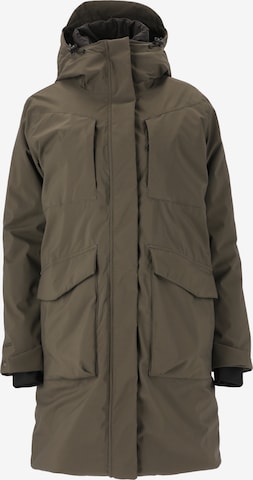 Whistler Winterparka 'Graysville' in Groen: voorkant
