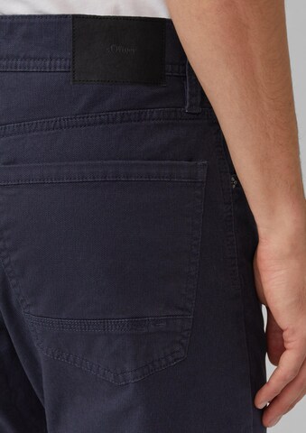 Regular Pantalon chino s.Oliver en bleu