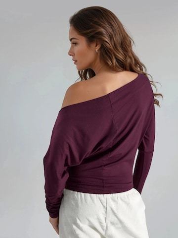 Busem Blouse in Lila