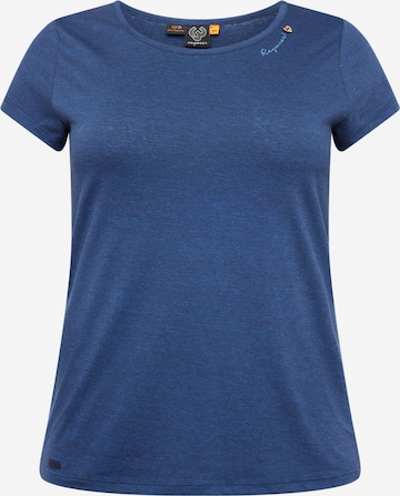 T-shirt 'MINTT' Ragwear Plus en bleu : devant