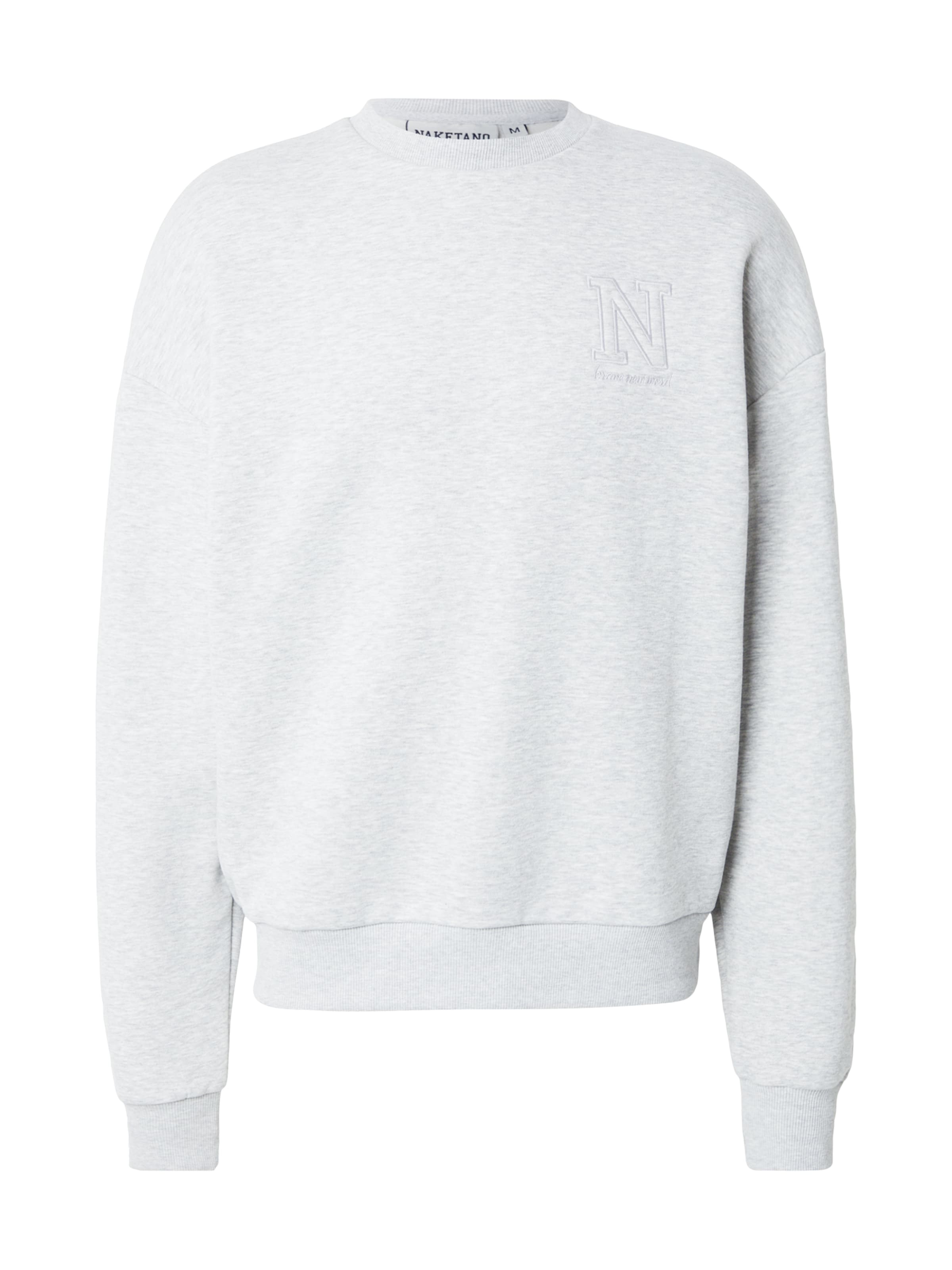 naketano - Sweatshirt em cinzento: frente