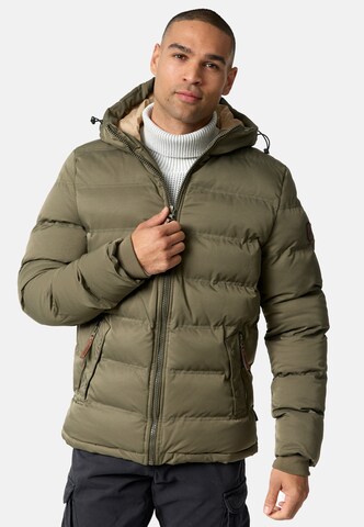 INDICODE JEANS Winter jacket in Green