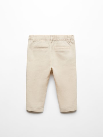 Regular Pantaloni 'NICOB' de la MANGO KIDS pe bej