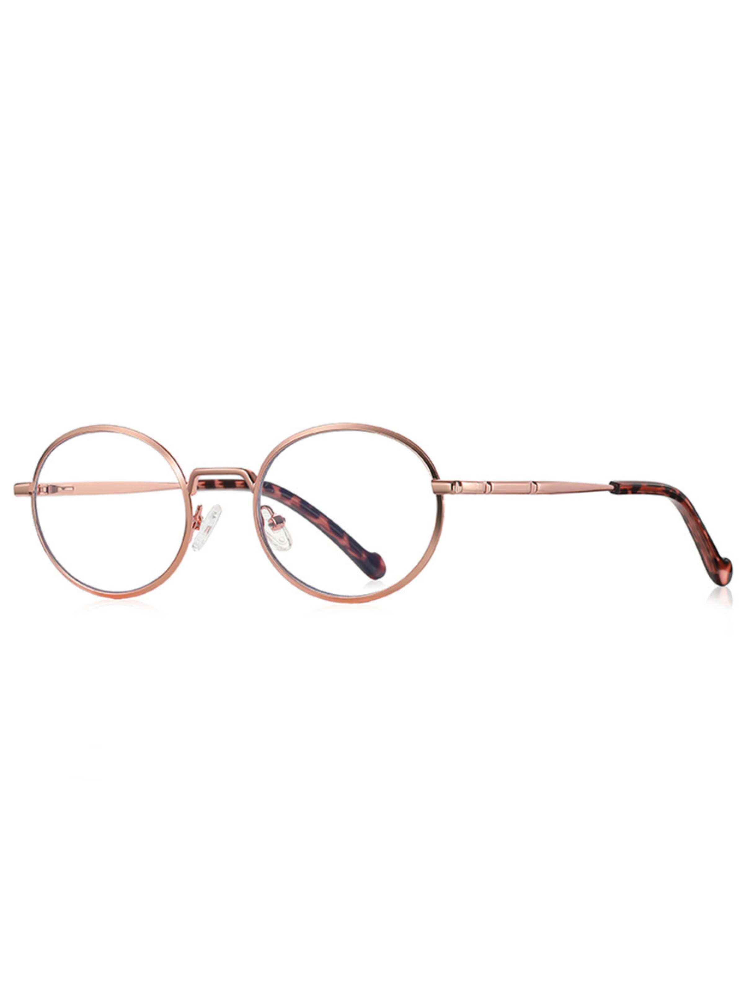 VEYREY Brillen 'Lennon'‌‌‌‌‌‌‌‌‌‌ in Gold: Vorderseite