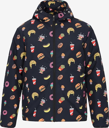 MO Välikausitakki värissä musta: etupuoli