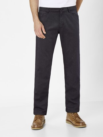 REDPOINT Regular Pants in Grey: front