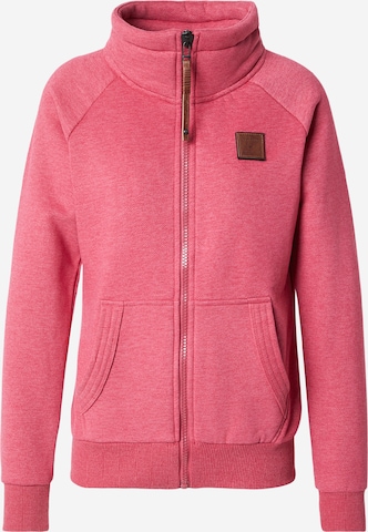 naketano Кофта на молнии в Лиловый: спереди