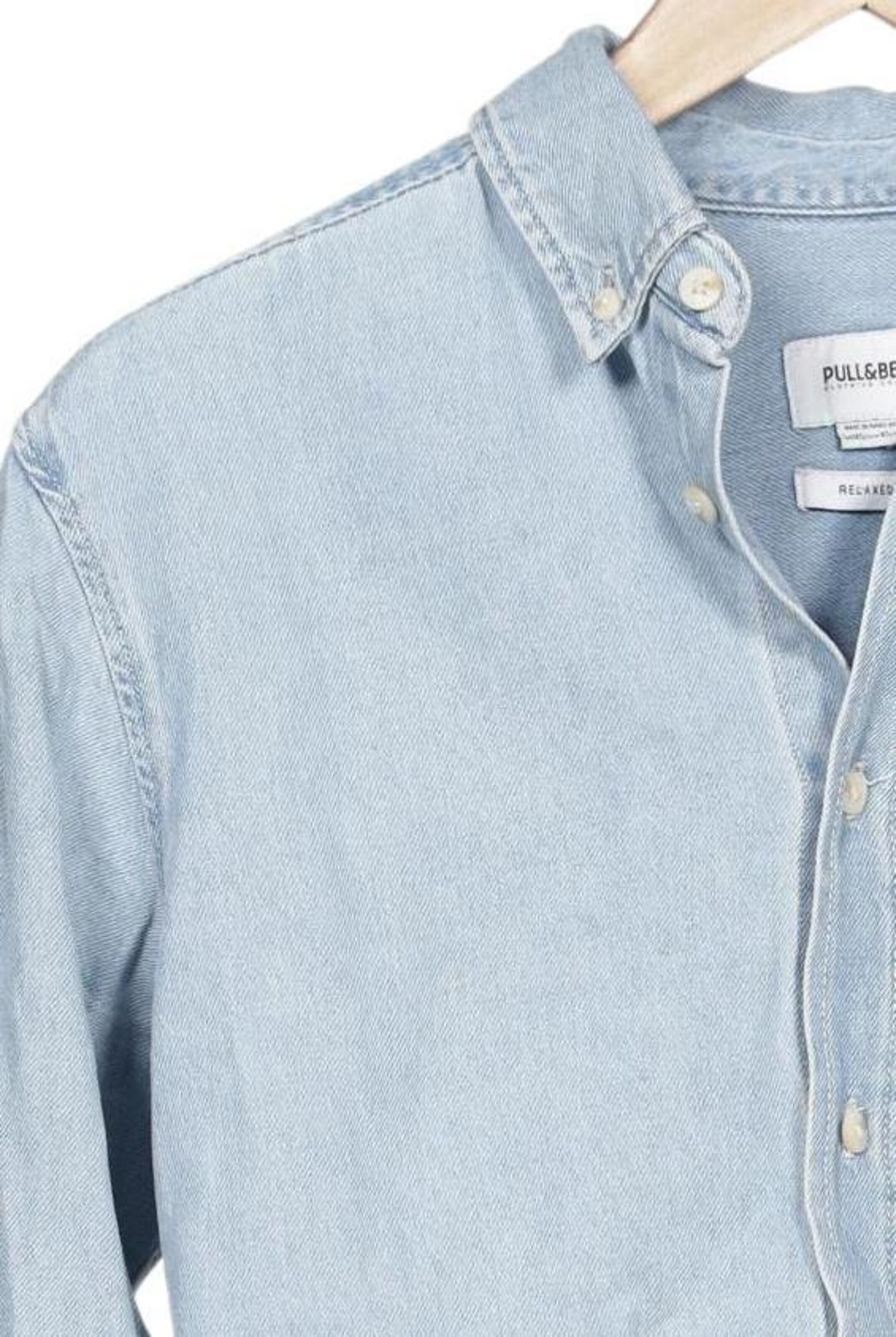 Pull&Bear Hemd XS in Blau