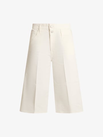 Cycle Wide Leg Shorts in Beige