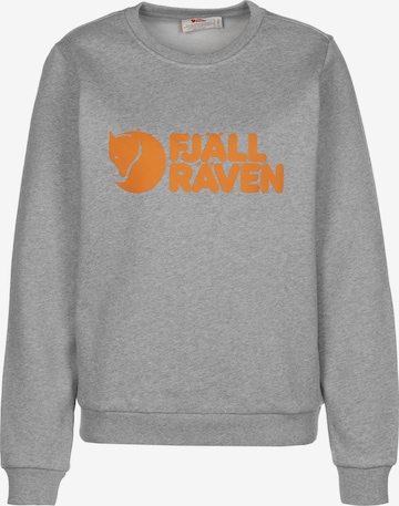 Fjällräven Sweatshirt in Grey: front