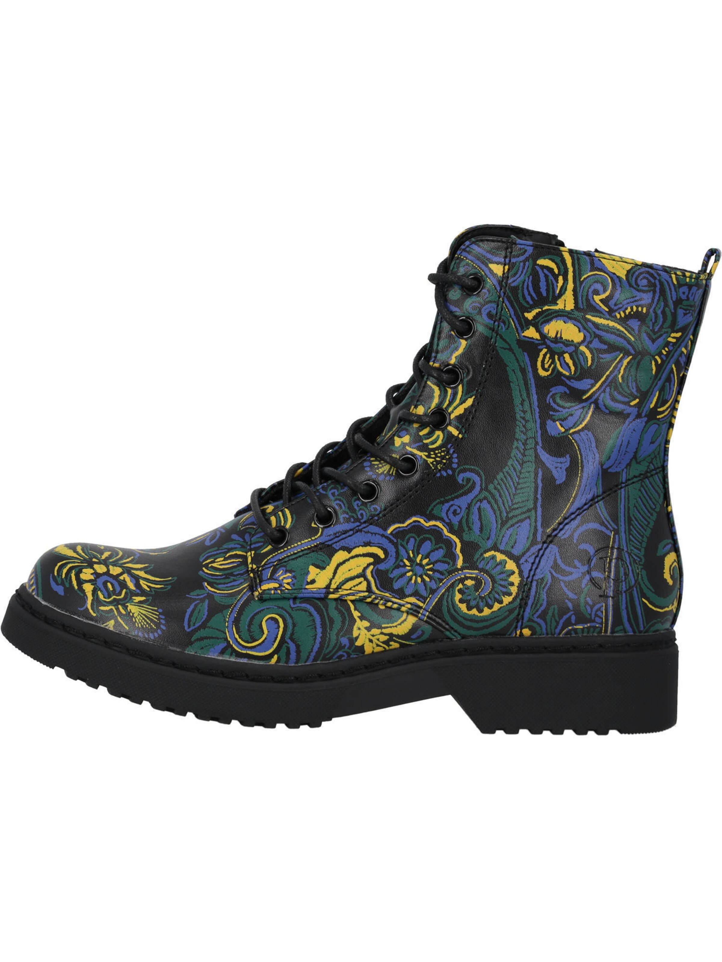 Palado by Sila Sahin Schnürstiefelette 'Djerba Fresco ' in Mischfarben