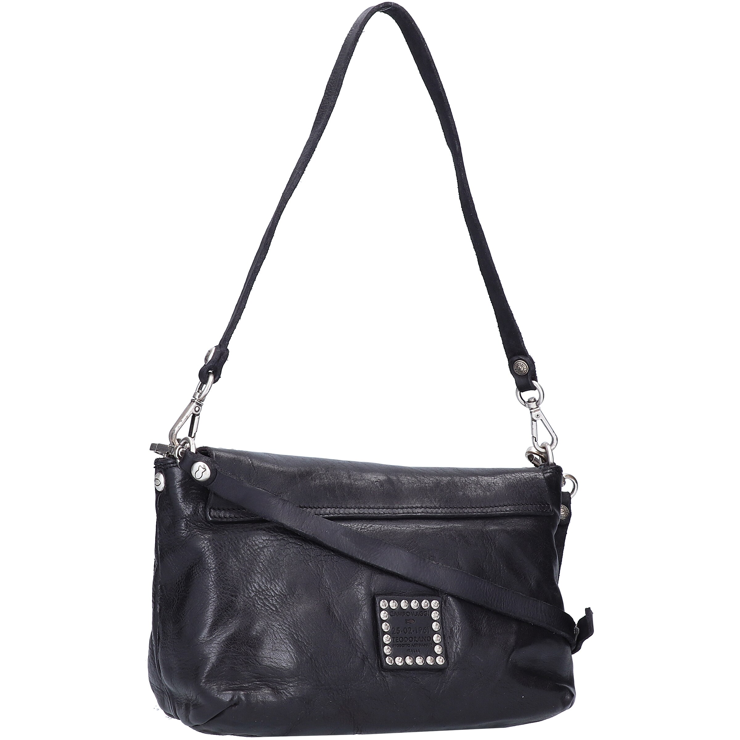 Campomaggi Schoudertas in Zwart