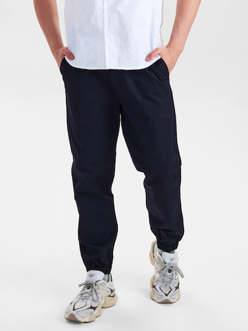 Dxnmxrk Regular Hose 'DXElaf' in Blau: Vorderseite