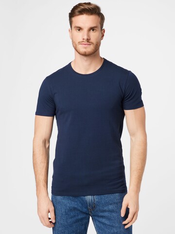 SELECTED HOMME Тениска в синьо: отпред