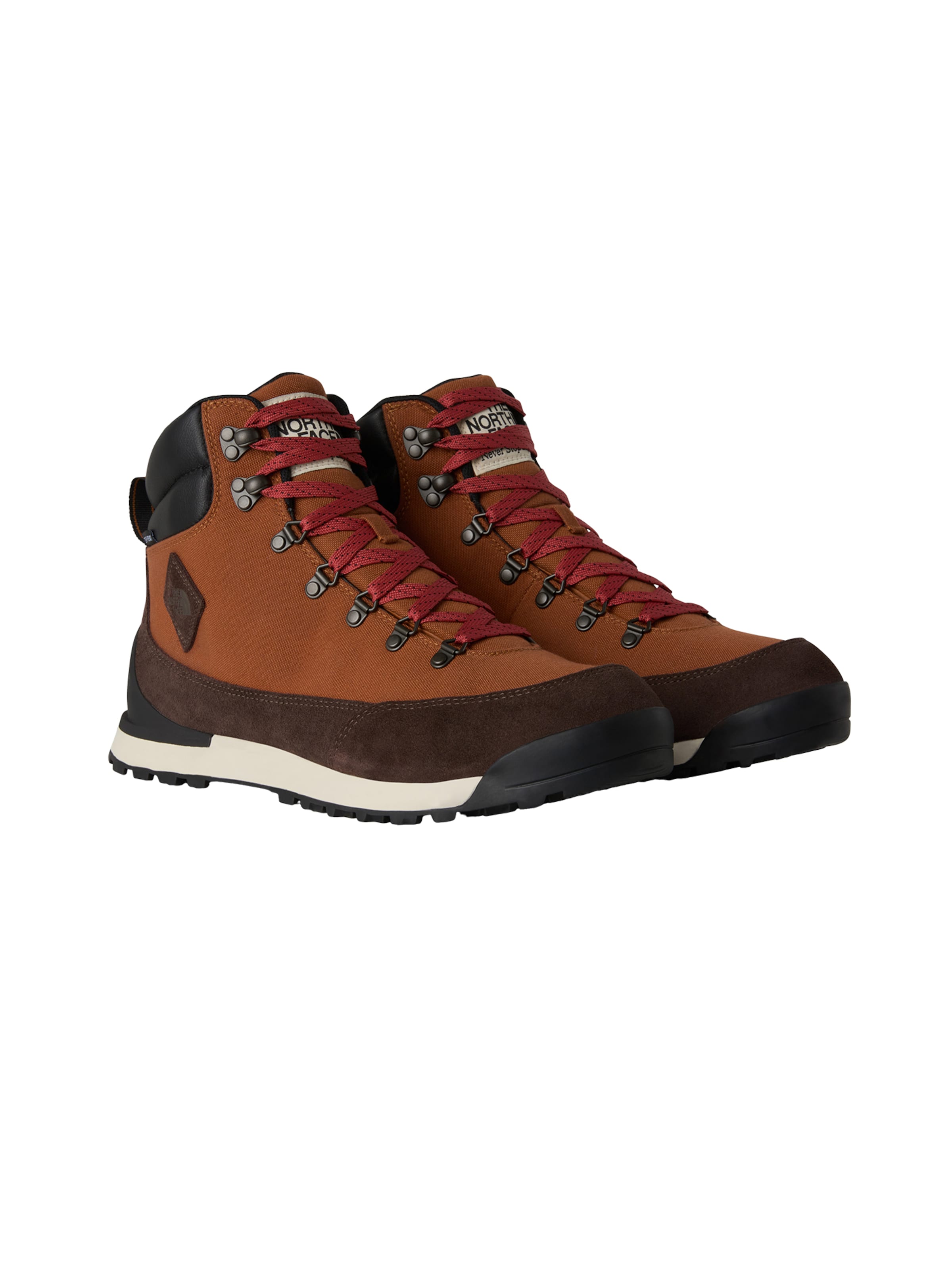 THE NORTH FACE Boots med snörning i röd