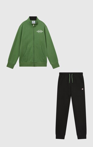 Champion Authentic Athletic Apparel Jogginganzug in Grün: Vorderseite