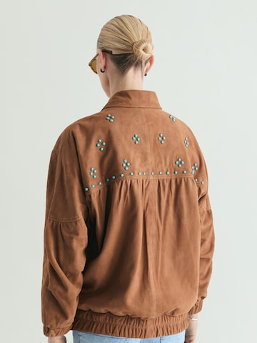Scalpers Between-season jacket in Brown