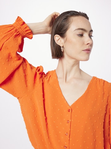 Camicia da donna 'REBECCA' di NÜMPH in arancione