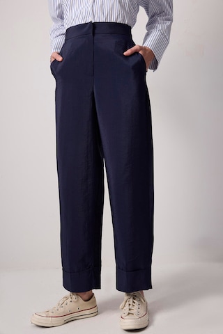 Touche Prive Wide leg Trousers in Blue: front
