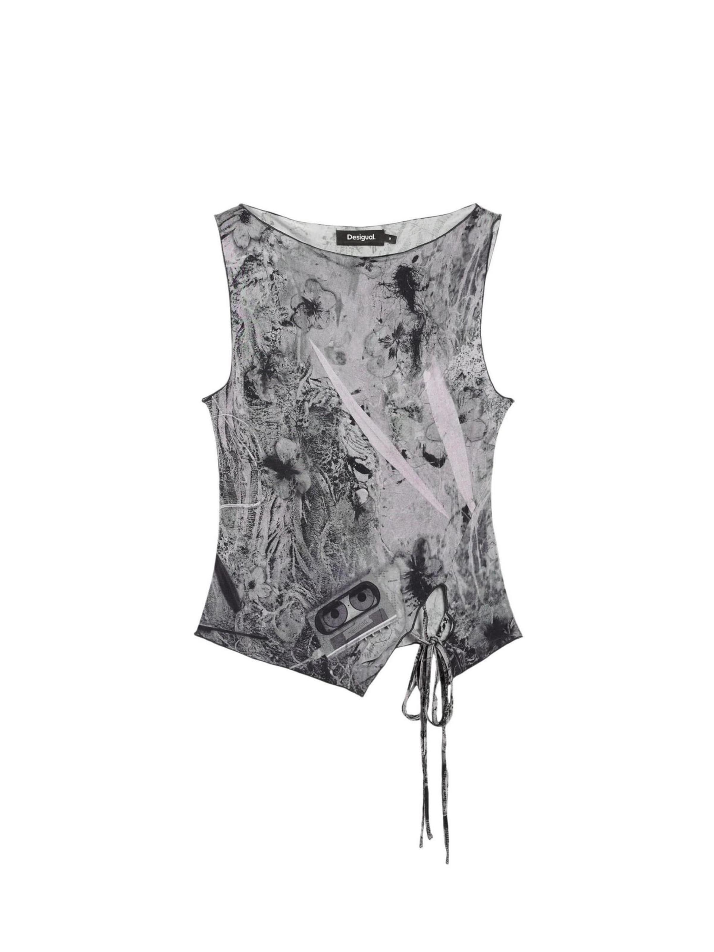 Top 'TS_EDIMBURGO 26SWTK12' di Desigual in grigio