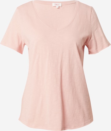 T-shirt s.Oliver en rose : devant