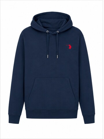 Rednib Sweatshirt 'Hood Stitch' in Blue: front