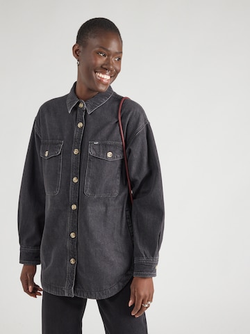 Lee Jacke in Schwarz: Vorderseite