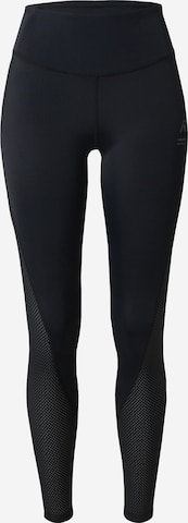 Rukka Skinny Workout Pants 'MARJONIEMI' in Black: front