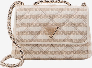 Sac à bandoulière 'GIULLY II MINI 2' GUESS en gris : devant
