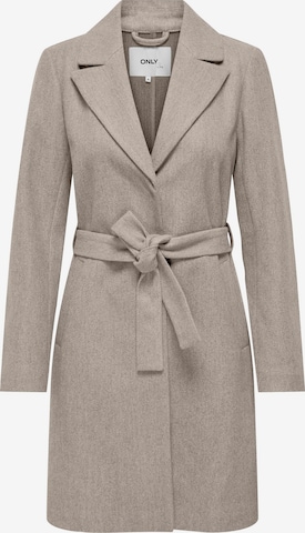 Manteau mi-saison 'NANCY LIFE' ONLY en beige : devant