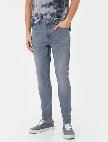Koton Skinny Jeans in Blauw: voorkant