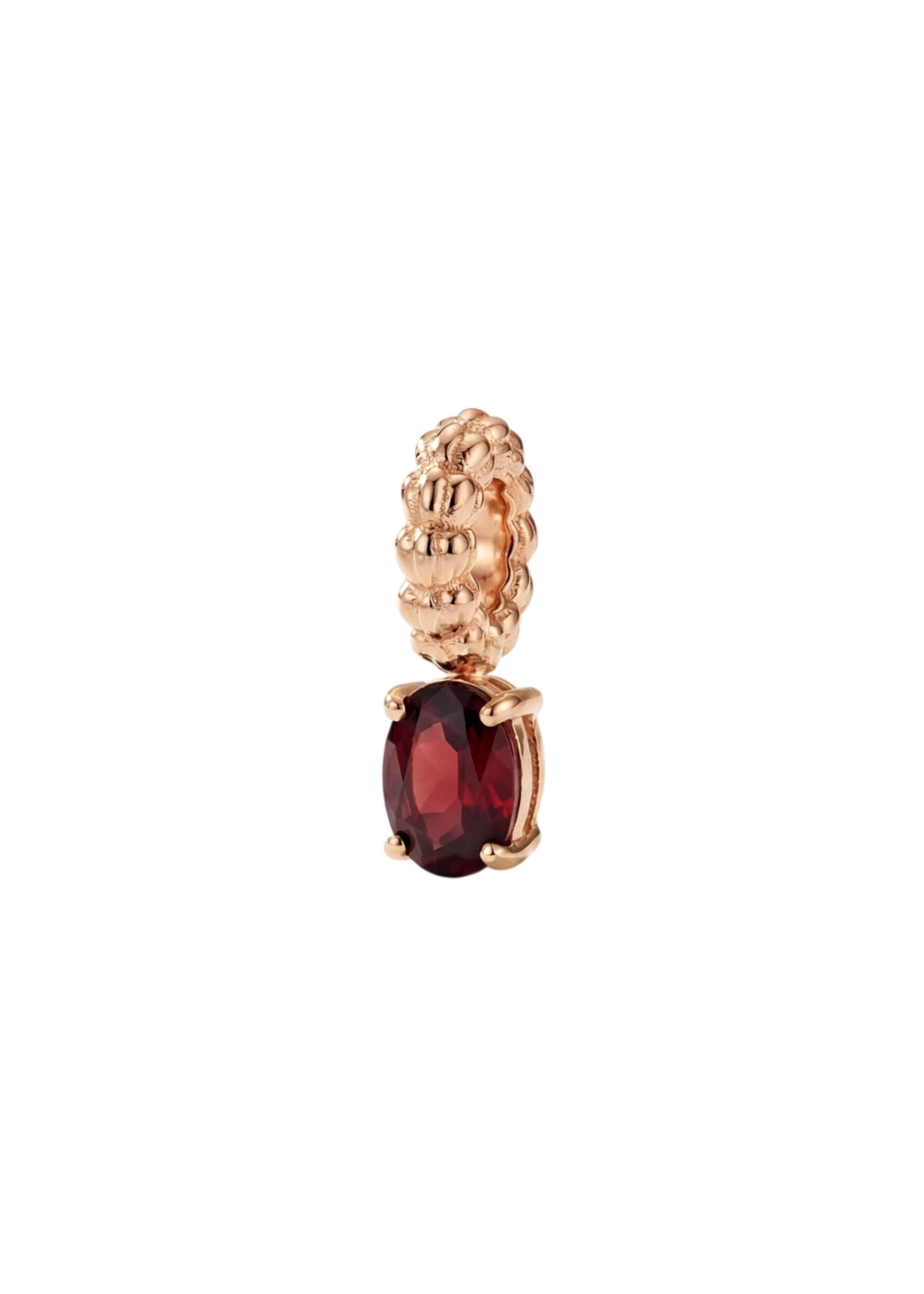 Pendentif 'Januar Granat' PURELEI en or : devant