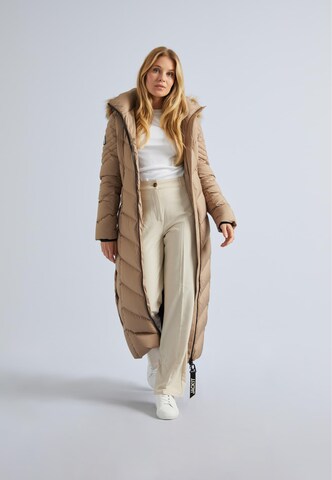 JACK1T Winter Coat in Beige
