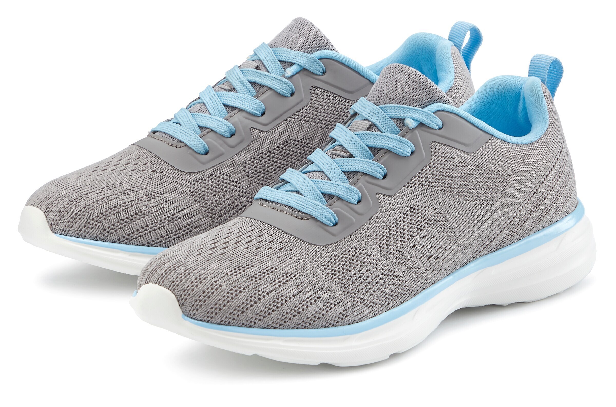 LASCANA Sneaker in Grau