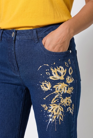 Angel of Style Wide leg Jeans in Blue