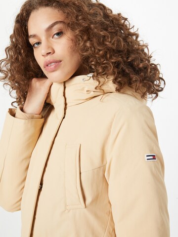 Tommy Jeans Vinterparkas i beige