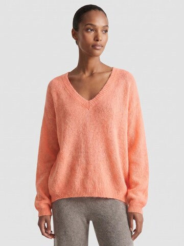 americandreams Oversizepullover 'Silja'‌‌ in Orange: Vorderseite