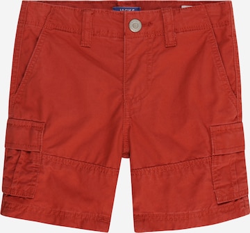 Jack & Jones Junior - Calças 'COLE CAMPAIGN' em vermelho: frente