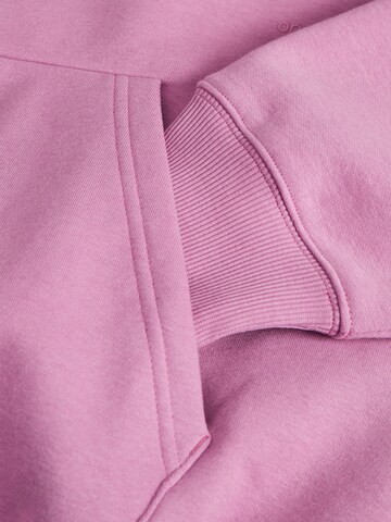 JACK & JONES Sweatshirt 'VIBE SPONGY' in Pink