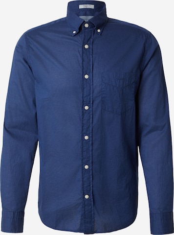 Chemise GANT en bleu : devant